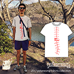 ピーターウォン　白　2017 Tシャツツ